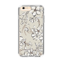 Slim Protection Case［ MERCURYDUO - BotanicalFlower - Beige ］