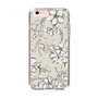 Slim Protection Case［ MERCURYDUO - BotanicalFlower - Beige ］