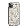 Slim Protection Case［ MERCURYDUO - BotanicalFlower - Beige ］