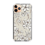 Slim Protection Case［ MERCURYDUO - BotanicalFlower - Beige ］