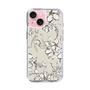 Slim Protection Case［ MERCURYDUO - BotanicalFlower - Beige ］