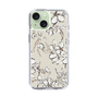 Slim Protection Case［ MERCURYDUO - BotanicalFlower - Beige ］