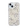 Slim Protection Case［ MERCURYDUO - BotanicalFlower - Beige ］