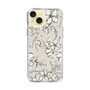 Slim Protection Case［ MERCURYDUO - BotanicalFlower - Beige ］