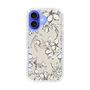 Slim Protection Case［ MERCURYDUO - BotanicalFlower - Beige ］