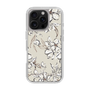 Slim Protection Case［ MERCURYDUO - BotanicalFlower - Beige ］