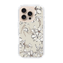 Slim Protection Case［ MERCURYDUO - BotanicalFlower - Beige ］