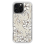 Slim Protection Case［ MERCURYDUO - BotanicalFlower - Beige ］