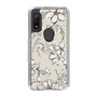 Slim Protection Case［ MERCURYDUO - BotanicalFlower - Beige ］