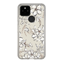 Slim Protection Case［ MERCURYDUO - BotanicalFlower - Beige ］