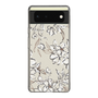 Slim Protection Case［ MERCURYDUO - BotanicalFlower - Beige ］