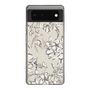 Slim Protection Case［ MERCURYDUO - BotanicalFlower - Beige ］