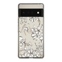 Slim Protection Case［ MERCURYDUO - BotanicalFlower - Beige ］