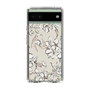 Slim Protection Case［ MERCURYDUO - BotanicalFlower - Beige ］