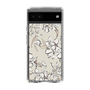 Slim Protection Case［ MERCURYDUO - BotanicalFlower - Beige ］