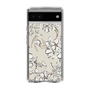 Slim Protection Case［ MERCURYDUO - BotanicalFlower - Beige ］