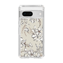 Slim Protection Case［ MERCURYDUO - BotanicalFlower - Beige ］