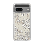 Slim Protection Case［ MERCURYDUO - BotanicalFlower - Beige ］