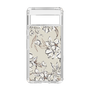 Slim Protection Case［ MERCURYDUO - BotanicalFlower - Beige ］