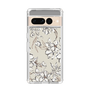 Slim Protection Case［ MERCURYDUO - BotanicalFlower - Beige ］