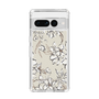 Slim Protection Case［ MERCURYDUO - BotanicalFlower - Beige ］
