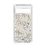 Slim Protection Case［ MERCURYDUO - BotanicalFlower - Beige ］