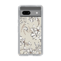 Slim Protection Case［ MERCURYDUO - BotanicalFlower - Beige ］