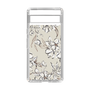 Slim Protection Case［ MERCURYDUO - BotanicalFlower - Beige ］