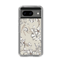 Slim Protection Case［ MERCURYDUO - BotanicalFlower - Beige ］