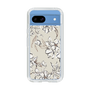 Slim Protection Case［ MERCURYDUO - BotanicalFlower - Beige ］