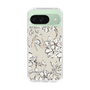 Slim Protection Case［ MERCURYDUO - BotanicalFlower - Beige ］