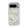 Slim Protection Case［ MERCURYDUO - BotanicalFlower - Beige ］