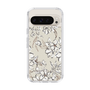Slim Protection Case［ MERCURYDUO - BotanicalFlower - Beige ］