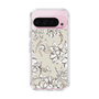 Slim Protection Case［ MERCURYDUO - BotanicalFlower - Beige ］