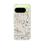 Slim Protection Case［ MERCURYDUO - BotanicalFlower - Beige ］
