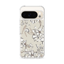 Slim Protection Case［ MERCURYDUO - BotanicalFlower - Beige ］