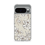 Slim Protection Case［ MERCURYDUO - BotanicalFlower - Beige ］