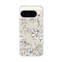Slim Protection Case［ MERCURYDUO - BotanicalFlower - Beige ］