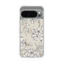 Slim Protection Case［ MERCURYDUO - BotanicalFlower - Beige ］