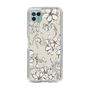 Slim Protection Case［ MERCURYDUO - BotanicalFlower - Beige ］