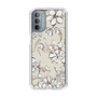 Slim Protection Case［ MERCURYDUO - BotanicalFlower - Beige ］