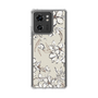 Slim Protection Case［ MERCURYDUO - BotanicalFlower - Beige ］