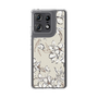 Slim Protection Case［ MERCURYDUO - BotanicalFlower - Beige ］