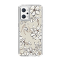 Slim Protection Case［ MERCURYDUO - BotanicalFlower - Beige ］