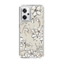 Slim Protection Case［ MERCURYDUO - BotanicalFlower - Beige ］