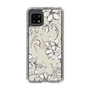 Slim Protection Case［ MERCURYDUO - BotanicalFlower - Beige ］