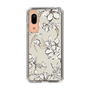 Slim Protection Case［ MERCURYDUO - BotanicalFlower - Beige ］