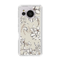 Slim Protection Case［ MERCURYDUO - BotanicalFlower - Beige ］
