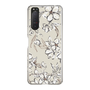 Slim Protection Case［ MERCURYDUO - BotanicalFlower - Beige ］