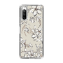 Slim Protection Case［ MERCURYDUO - BotanicalFlower - Beige ］